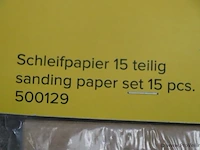 Jomowo schuurpapier - 50 pakken á 15 stuks - afbeelding 3 van  4