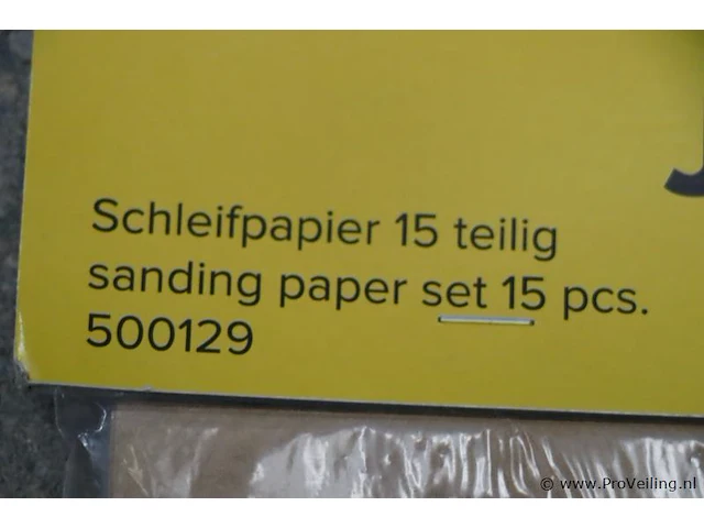 Jomowo schuurpapier - 80 pakken á 15 stuks - afbeelding 3 van  4