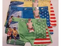 Jongens boxer voetbal 4-6 jaar mix kleuren - afbeelding 5 van  5