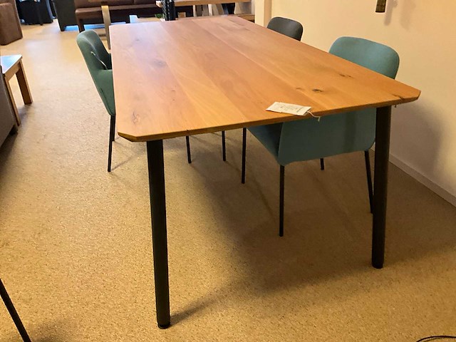 Jop eiken eetkamertafel - afbeelding 3 van  6