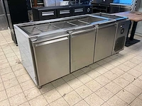 Jordao - estatica 800 3p sls - koelwerkbank met koelbak - afbeelding 1 van  8