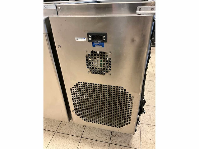 Jordao - estatica 800 3p sls - koelwerkbank met koelbak - afbeelding 7 van  8