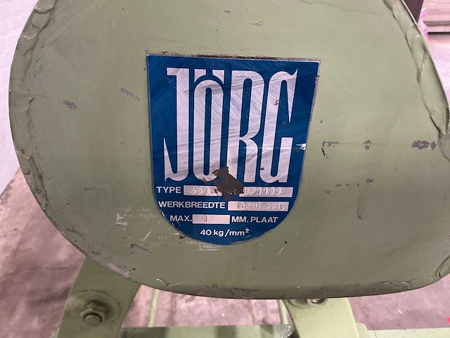 Jörg - roll bending machine - afbeelding 9 van  9