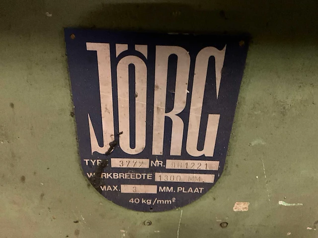 Jörg 3772 zetbank - afbeelding 8 van  8