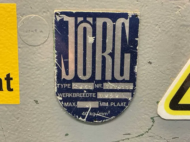 Jörg 4051 guillotineschaar - afbeelding 2 van  10