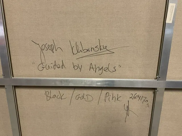 Joseph klibansky (1984), mixed media, guided by angels - afbeelding 3 van  4