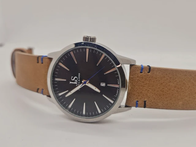 Joshua & sons js86tn herenhorloge - afbeelding 1 van  6