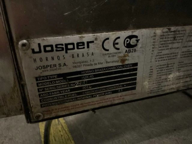 Josper hjx-45 houtskool oven - afbeelding 8 van  8