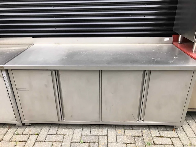 Josto - bakkerstafel - rvs werktafel - afbeelding 1 van  1