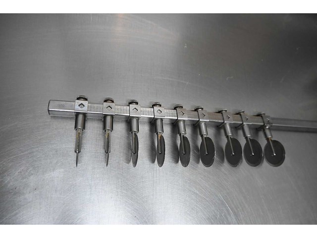 Josto 9-delige rvs tompoucensnijder - afbeelding 2 van  4