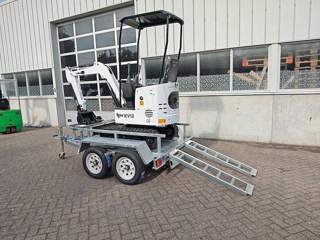 Jpc - 2025 - kv12 - minigraafmachine met aanhangwagen - afbeelding 3 van  43