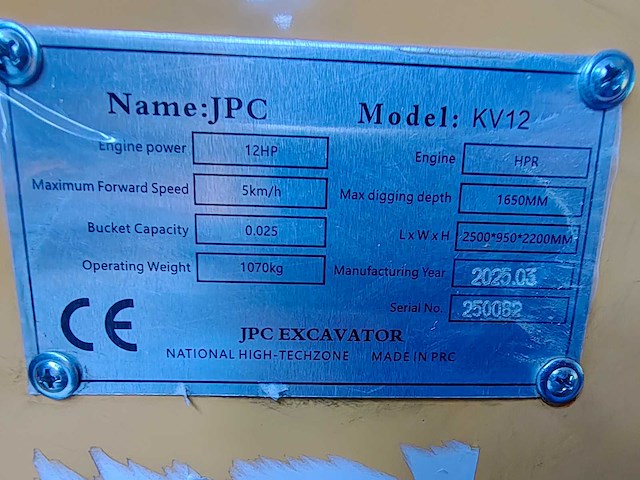 Jpc - 2025 - kv12 - minigraafmachine - afbeelding 15 van  22
