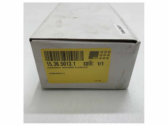 Jrc handset 7umjd0017 for jss-710/720 - afbeelding 2 van  5