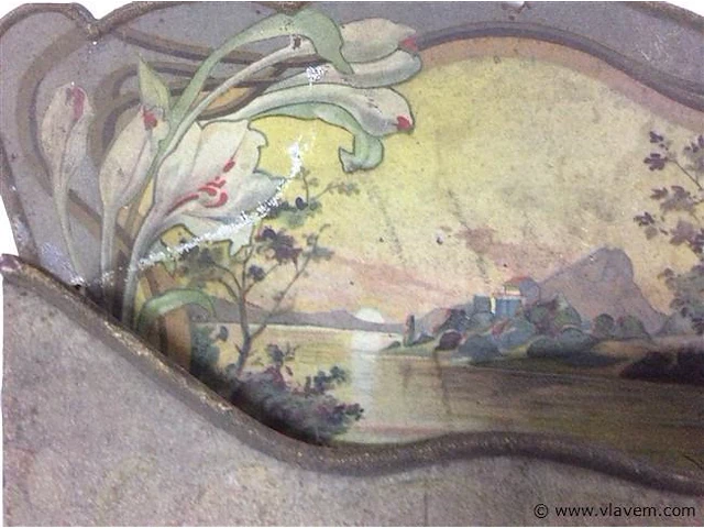 Jugendstil papierhouder - afbeelding 2 van  3