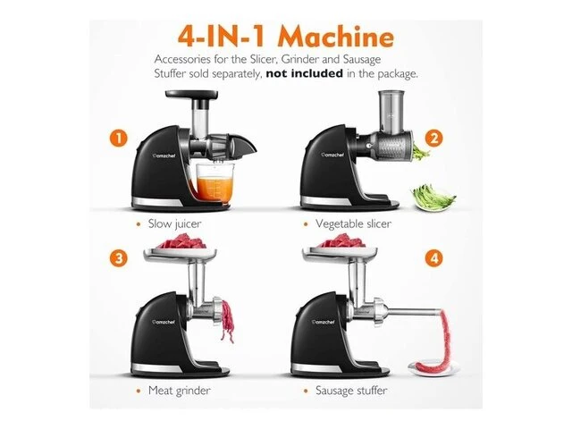 Juicer machine amzchef - afbeelding 2 van  2