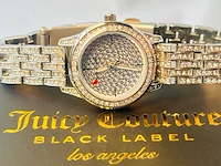 Juicy couture black label dameshorloge - inclusief doos - afbeelding 1 van  9