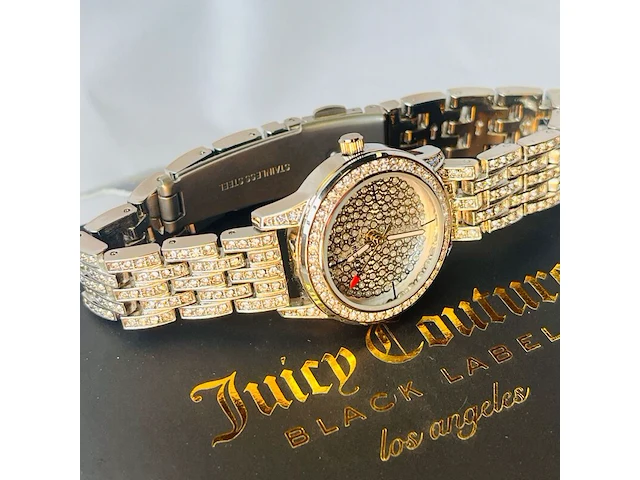 Juicy couture black label dameshorloge - inclusief doos - afbeelding 3 van  9