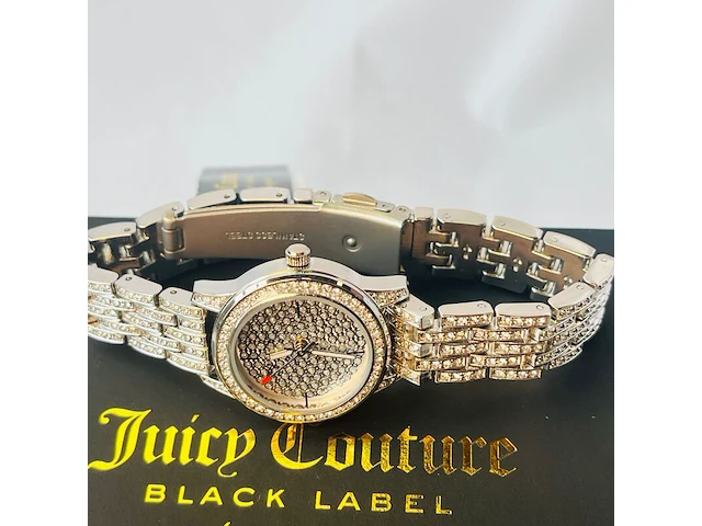 Juicy couture black label dameshorloge - inclusief doos - afbeelding 4 van  9