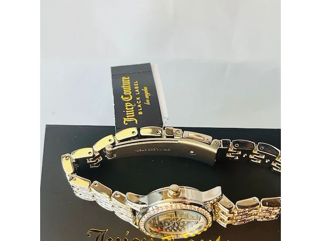 Juicy couture black label dameshorloge - inclusief doos - afbeelding 8 van  9