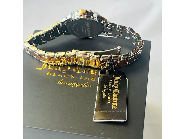 Juicy couture black label dameshorloge - inclusief doos - afbeelding 2 van  10