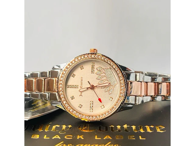Juicy couture black label dameshorloge - inclusief doos - afbeelding 1 van  10