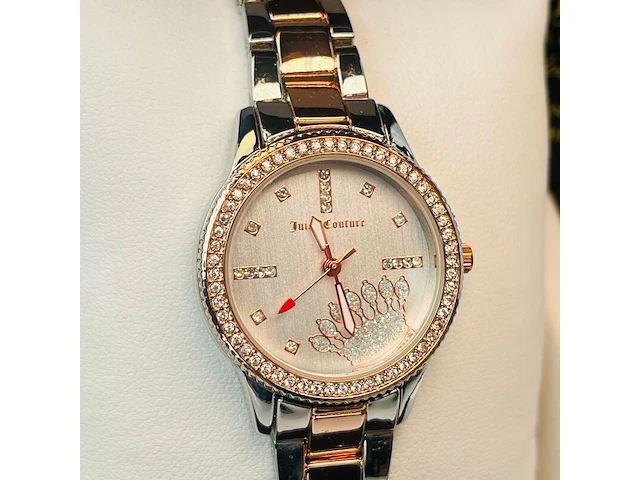 Juicy couture black label dameshorloge - inclusief doos - afbeelding 6 van  10