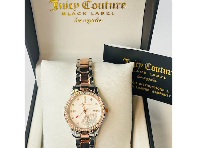 Juicy couture black label dameshorloge - inclusief doos - afbeelding 9 van  10