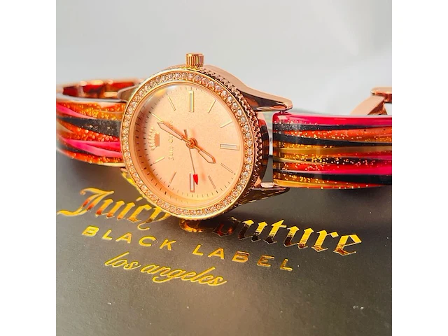 Juicy couture black label dameshorloge - inclusief doos - afbeelding 3 van  10