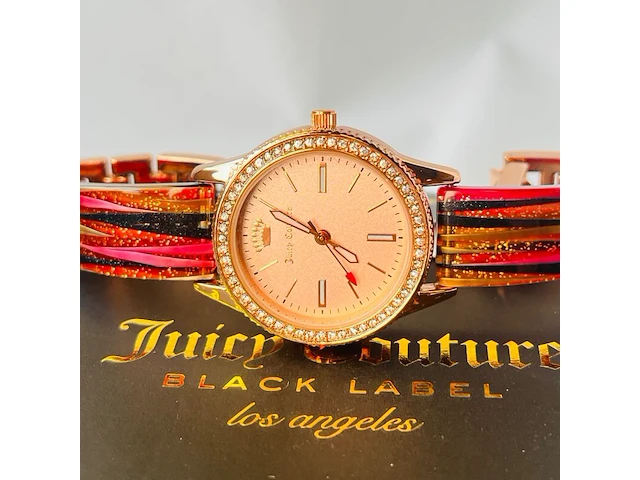 Juicy couture black label dameshorloge - inclusief doos - afbeelding 4 van  10