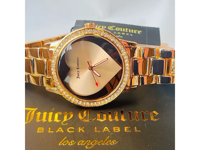 Juicy couture black label dameshorloge - inclusief doos - afbeelding 1 van  9