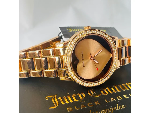 Juicy couture black label dameshorloge - inclusief doos - afbeelding 3 van  9