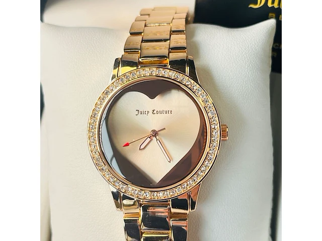 Juicy couture black label dameshorloge - inclusief doos - afbeelding 4 van  9