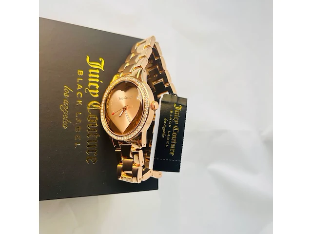 Juicy couture black label dameshorloge - inclusief doos - afbeelding 8 van  9