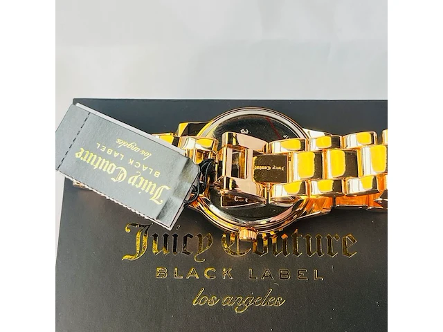 Juicy couture black label dameshorloge - inclusief doos - afbeelding 9 van  9