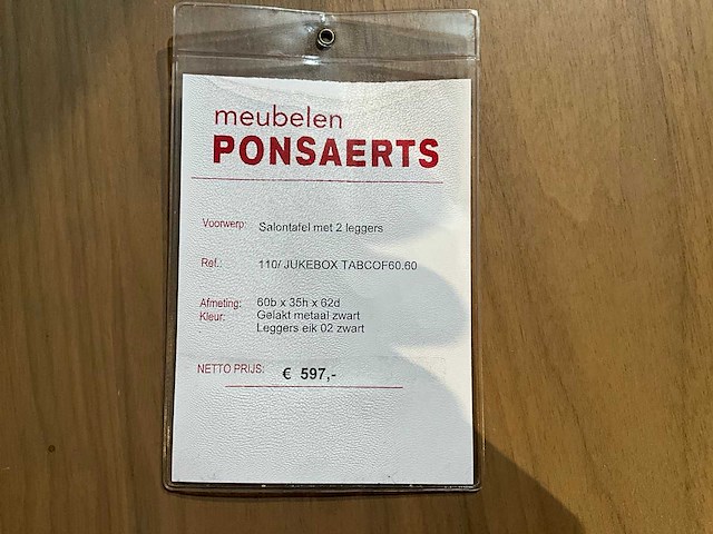 Jukebox salontafel - afbeelding 7 van  7