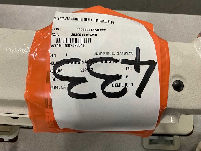 Juki ddl-8700 naaimachine - afbeelding 12 van  12