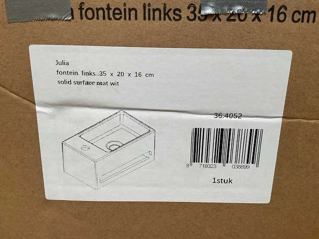 Julia fontein links - afbeelding 2 van  2