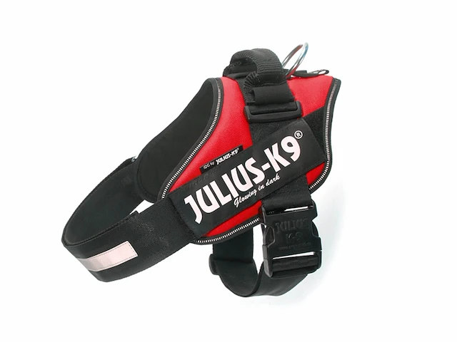 Julius k9 idc powertuig hondentuig 2xl maat 3 rood - afbeelding 1 van  2