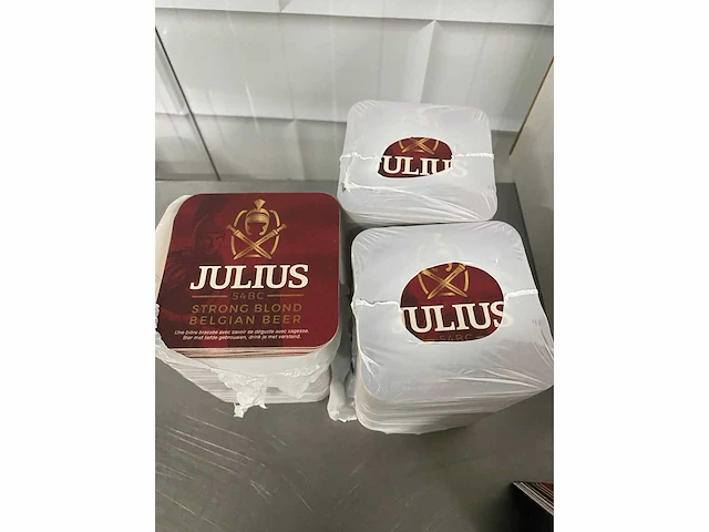 Jullius - bier glas bottle box - ongebruikt (96x) - afbeelding 3 van  3