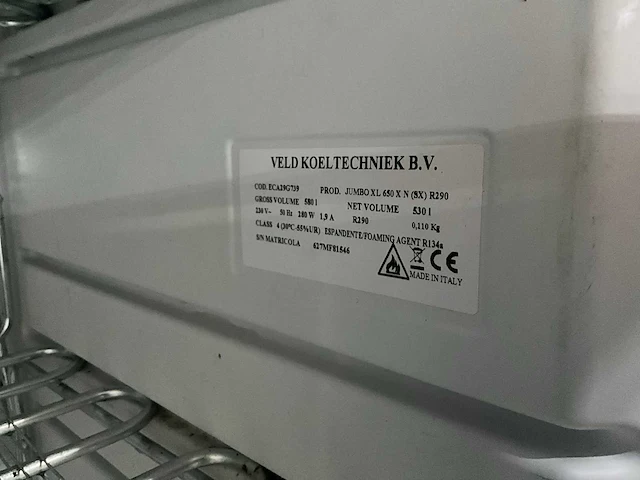 Jumbo eca29g739 rvs vrieskast - afbeelding 8 van  8