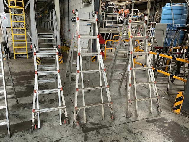 Jumbo multi ladder (3x) - afbeelding 1 van  6