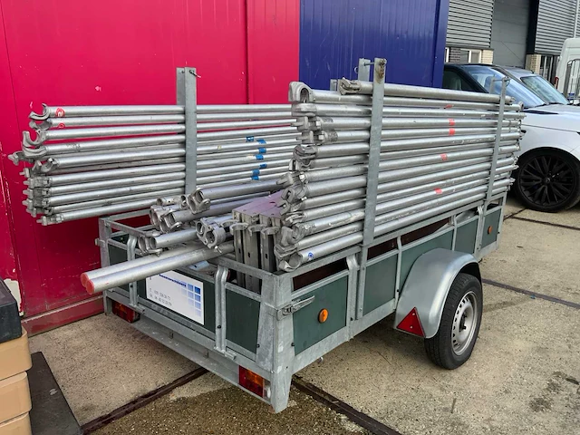 Jumbo stillads steiger met aanhanger - afbeelding 12 van  24