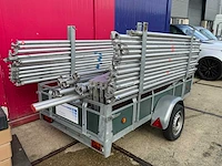 Jumbo stillads steiger met aanhanger - afbeelding 12 van  24