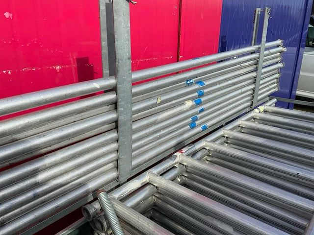 Jumbo stillads steiger met aanhanger - afbeelding 22 van  24
