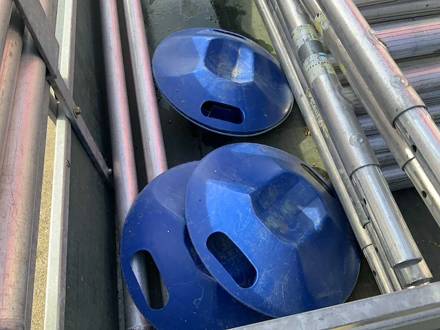 Jumbo stillads steiger met aanhanger - afbeelding 24 van  24