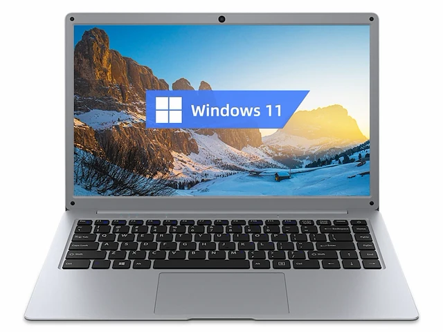 Jumper laptop windows 11 notebook 14 zoll 12 gb ram 256 gb ssd 64 bit usb 3.0 intel celeron qwerty - afbeelding 1 van  5
