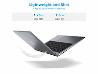 Jumper laptop windows 11 notebook 14 zoll 12 gb ram 256 gb ssd 64 bit usb 3.0 intel celeron qwerty - afbeelding 4 van  5