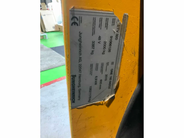 Jungheinrich - - etv 320 - reach truck - afbeelding 13 van  24