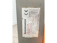 Jungheinrich - 2000 - ebc 10g-117-156e - stapelaar - afbeelding 8 van  10