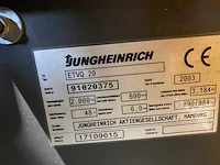 Jungheinrich - 2003 - etvq20 - reach truck - afbeelding 3 van  13
